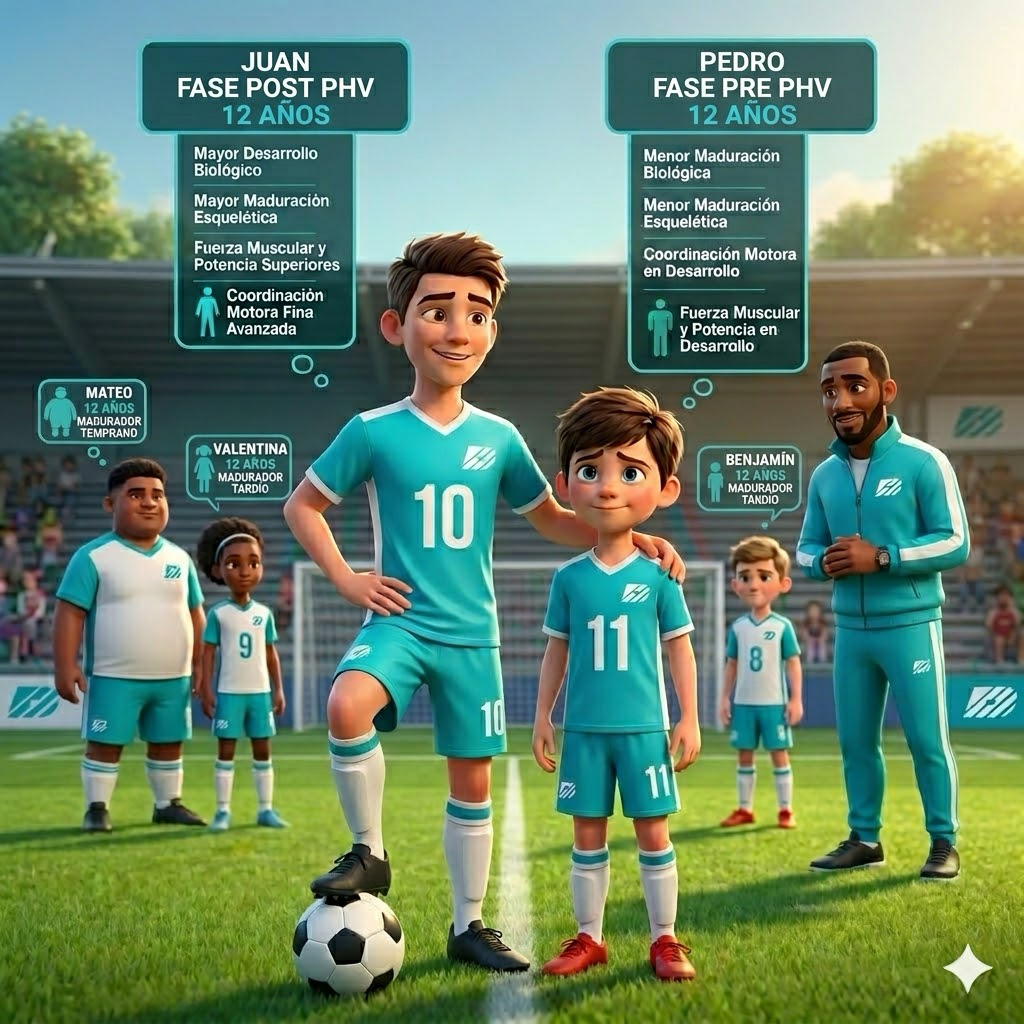 BIO-BANDING: SUPERANDO LA FALACIA CRONOLÓGICA EN EL ENTRENAMIENTO DEL TALENTO JUVENIL